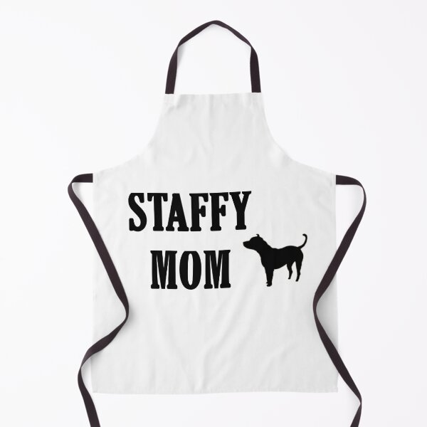 Item preview, Large Staffy Mom Text Print designed and sold by Brimwood.
