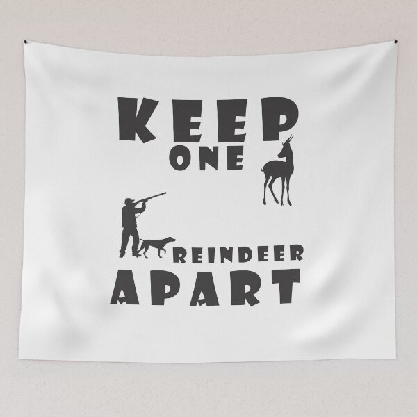 Item preview, keep one reindeer apart designed and sold by ishako online.