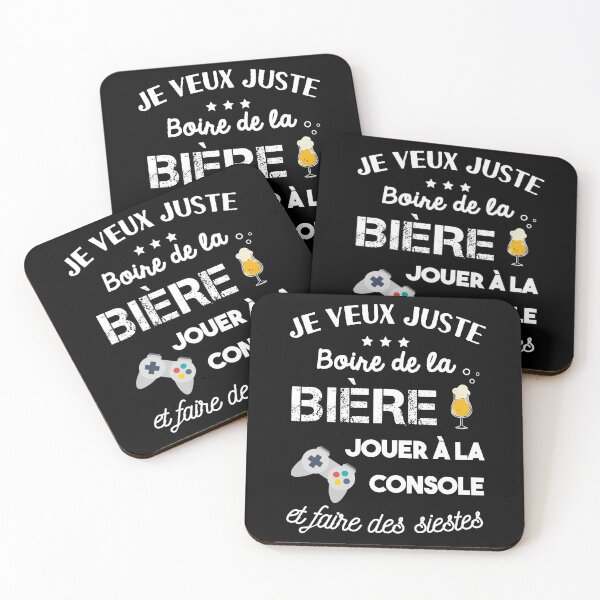 Item preview, i just want to play the console and drink beer designed and sold by Catcrea.