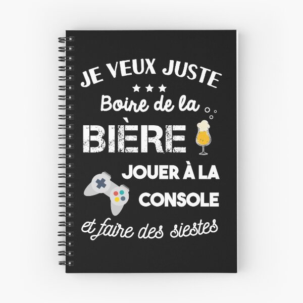 Item preview, i just want to play the console and drink beer designed and sold by Catcrea.