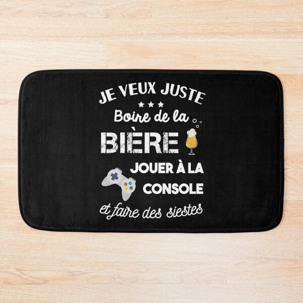 Item preview, i just want to play the console and drink beer designed and sold by Catcrea.