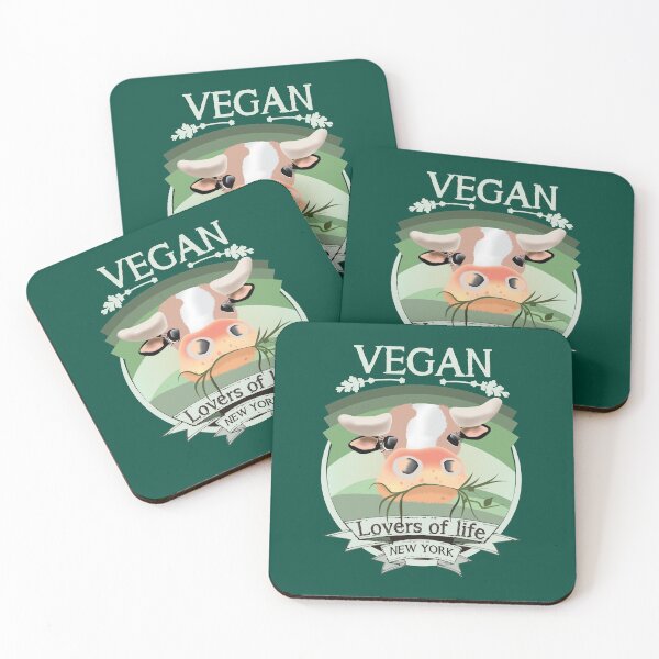Item preview, Vegan - Lovers of life_New York (light lettering) designed and sold by Arteria Mix.