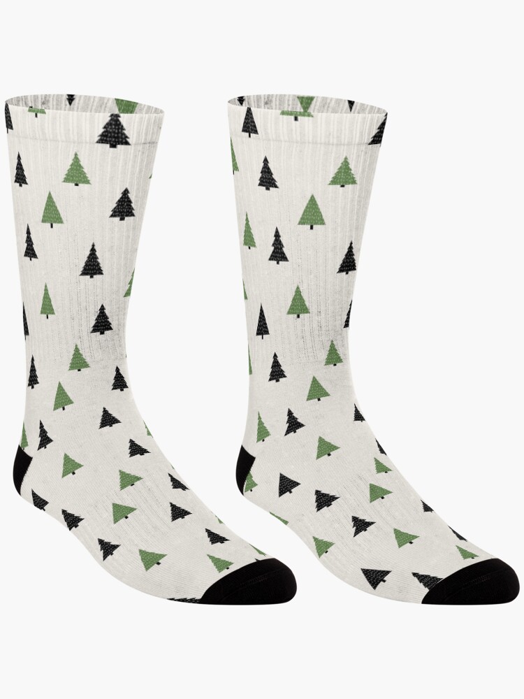 Thumbnail 3 of 5, Socks, Christmas Trees designed and sold by rianfee.