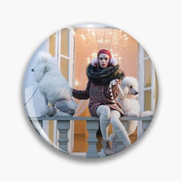 Item preview, Poodle retro 80s photo cute pet dog dos pets puppy sweet with girl designed and sold by Coolstuff4you71.