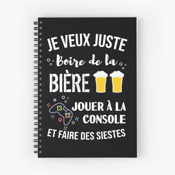 Item preview, i just want to play the console and drink beer designed and sold by Catcrea.