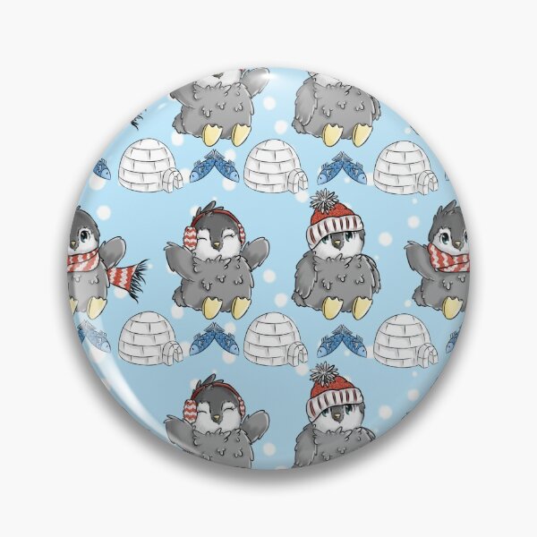 Item preview, Patrón de pingüino regular designed and sold by InkItOut.