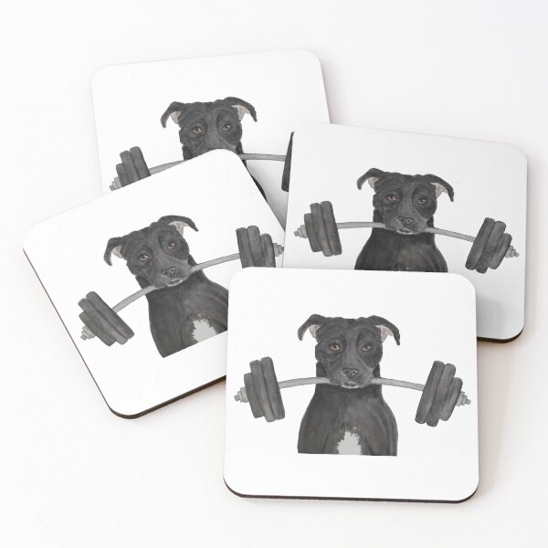 Item preview, Workout Dog designed and sold by BrandyGerberArt.