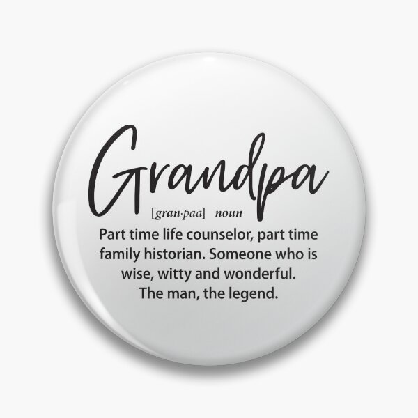 Item preview, Grandfather Gift - Funny Grandpa Definition designed and sold by AGDStudio.