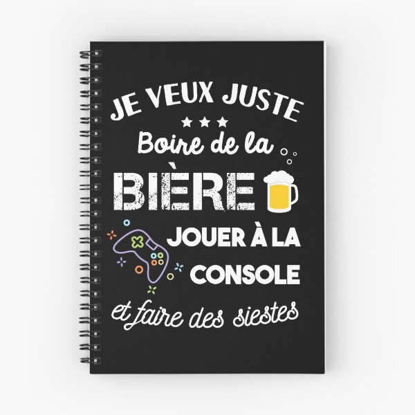 Item preview, i just want to play the console and drink beer designed and sold by Catcrea.