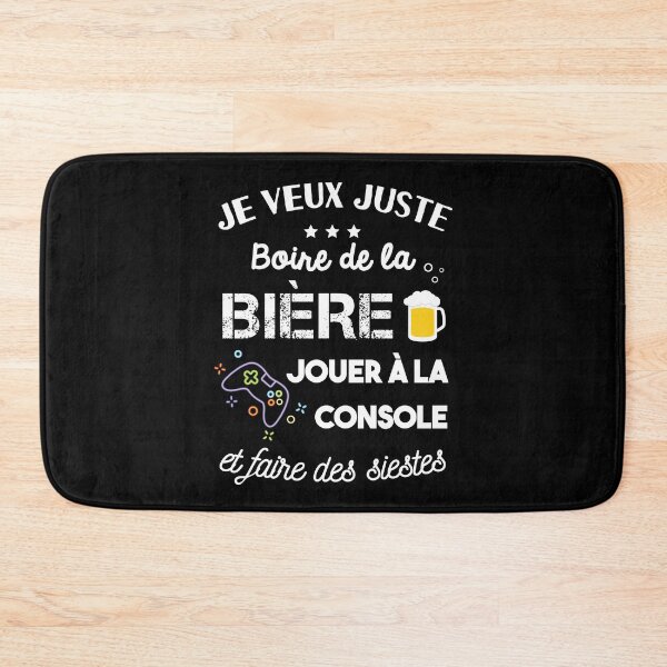 Item preview, i just want to play the console and drink beer designed and sold by Catcrea.