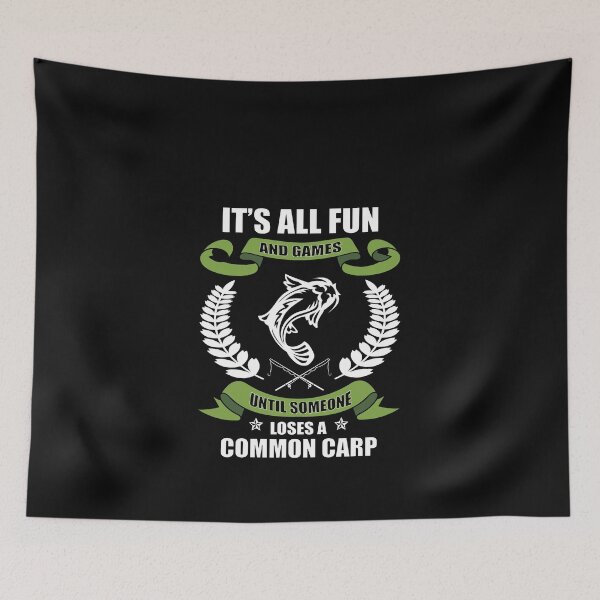 Item preview, It's All Fun and Games Until Someone Loses A Common Carp designed and sold by JDRProd.