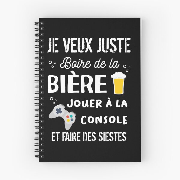 Item preview, i just want to play the console and drink beer designed and sold by Catcrea.