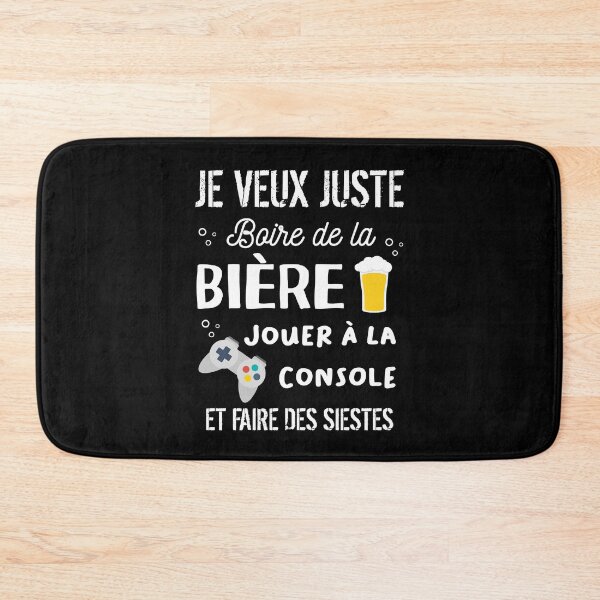 Item preview, i just want to play the console and drink beer designed and sold by Catcrea.