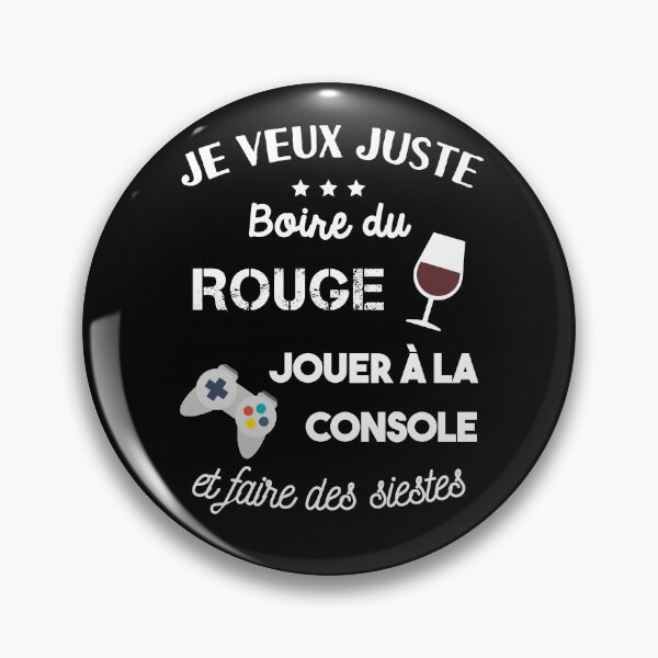 Item preview, i just wanna play the console and drink some wine designed and sold by Catcrea.