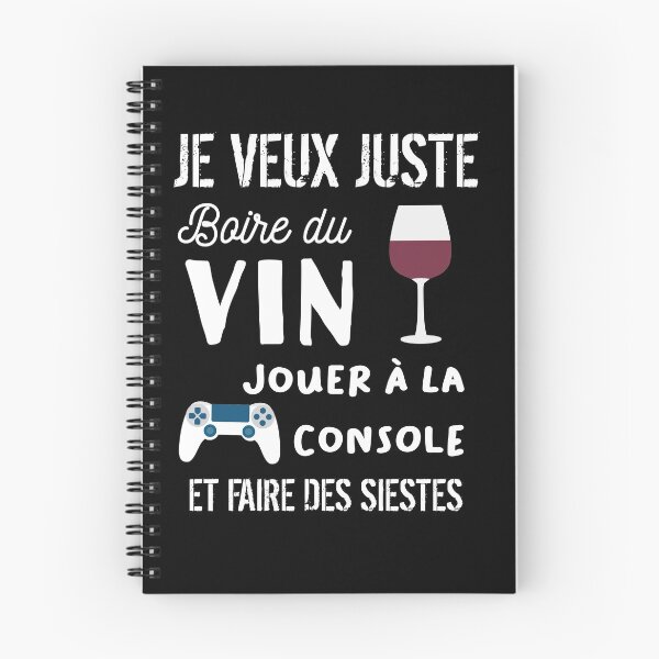 Item preview, i just wanna play the console and drink some wine designed and sold by Catcrea.