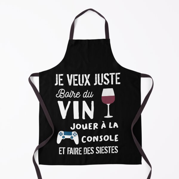 Item preview, i just wanna play the console and drink some wine designed and sold by Catcrea.