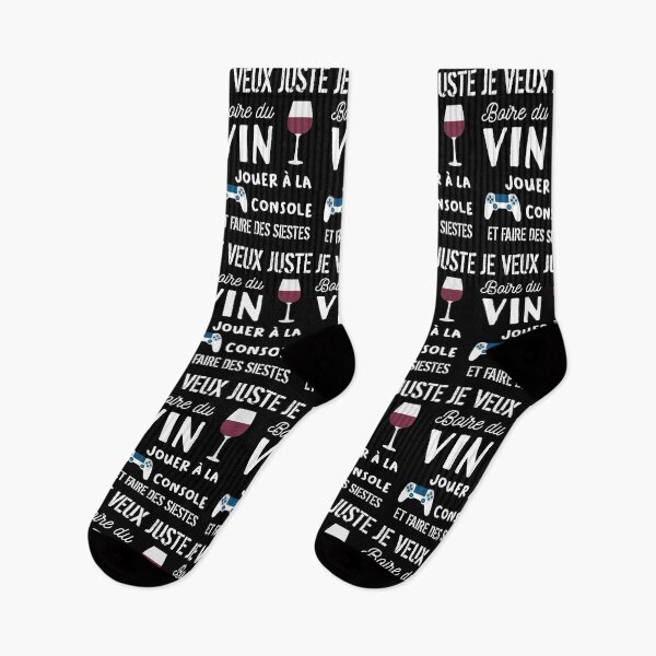 Item preview, i just wanna play the console and drink some wine designed and sold by Catcrea.