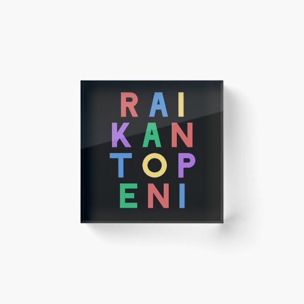 Item preview, RAIKANTOPENI (colorful) designed and sold by Divini-Tee.