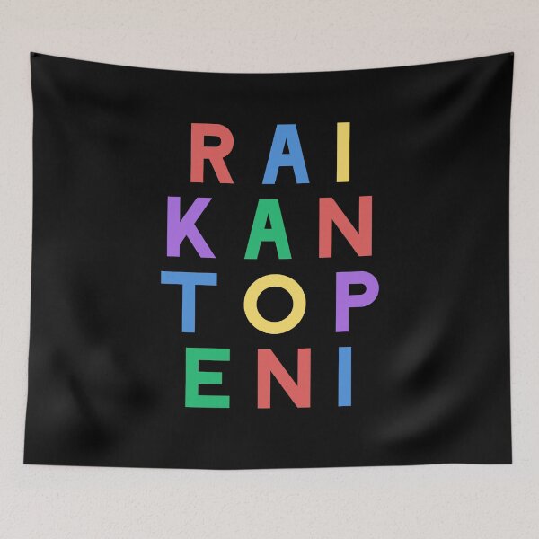 Item preview, RAIKANTOPENI (colorful) designed and sold by Divini-Tee.
