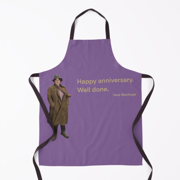 Item preview, Vera Stanhope:  'Happy anniversary.  Well done.' designed and sold by Luxetluminos.