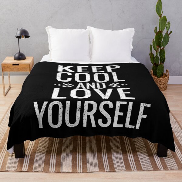 Item preview, LOVE YOURSELF AND KEEP COOL designed and sold by CreativaArt-.