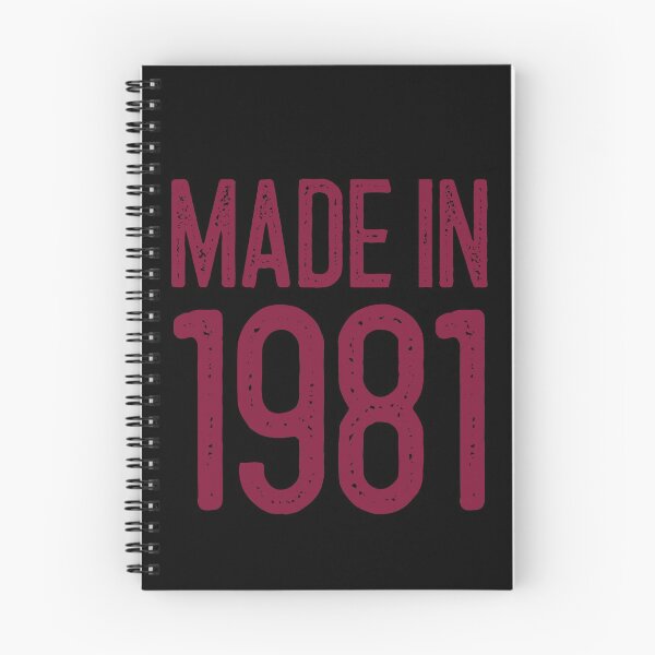 Item preview, Made in 1981 Happy Birthday Funny Gift Idea  designed and sold by Christof  Hall.