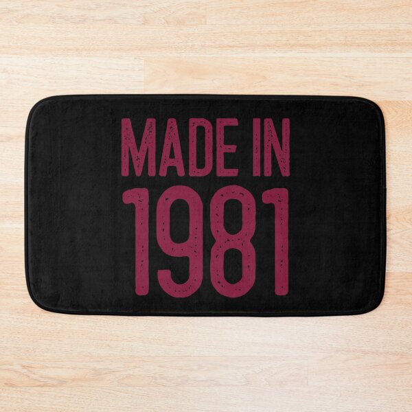 Item preview, Made in 1981 Happy Birthday Funny Gift Idea  designed and sold by Christof  Hall.