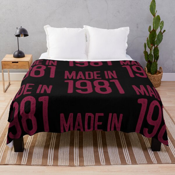 Item preview, Made in 1981 Happy Birthday Funny Gift Idea  designed and sold by Christof  Hall.