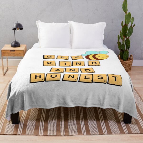 Item preview, Cute Scrabble Bee quote designed and sold by Lorify.