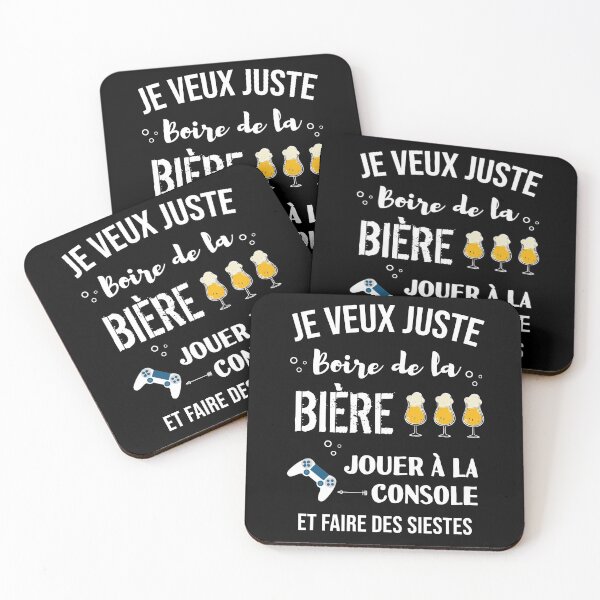 Item preview, i just want to play the console and drink beer designed and sold by Catcrea.