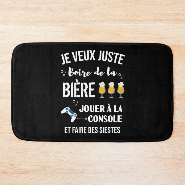 Item preview, i just want to play the console and drink beer designed and sold by Catcrea.