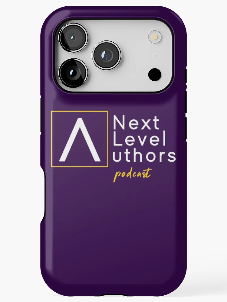 Thumbnail 1 of 4, iPhone Case, Next Level Authors podcast designed and sold by devilsrockpub.