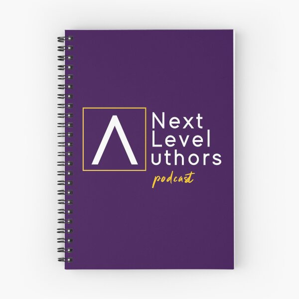 Item preview, Next Level Authors podcast designed and sold by devilsrockpub.