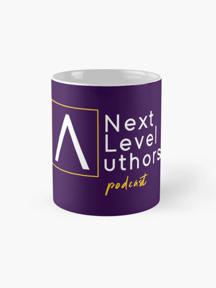 Thumbnail 4 of 6, Coffee Mug, Next Level Authors podcast designed and sold by devilsrockpub.