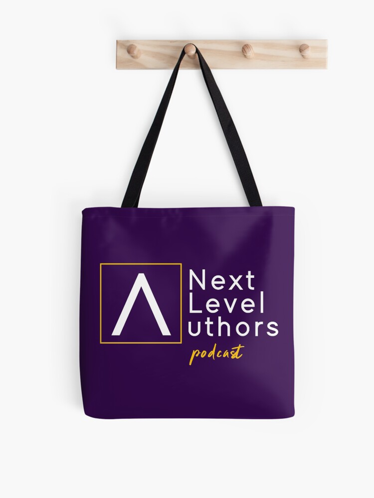Thumbnail 1 of 2, Tote Bag, Next Level Authors podcast designed and sold by devilsrockpub.