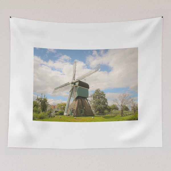 Item preview, Traditional Dutch windmill in the middle of the Netherlands designed and sold by Anita van Gendt.