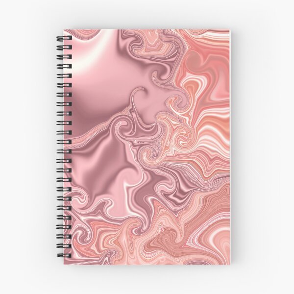 Item preview, Shades of Old Rose Pink Swirl designed and sold by Lucky-Town-Art.