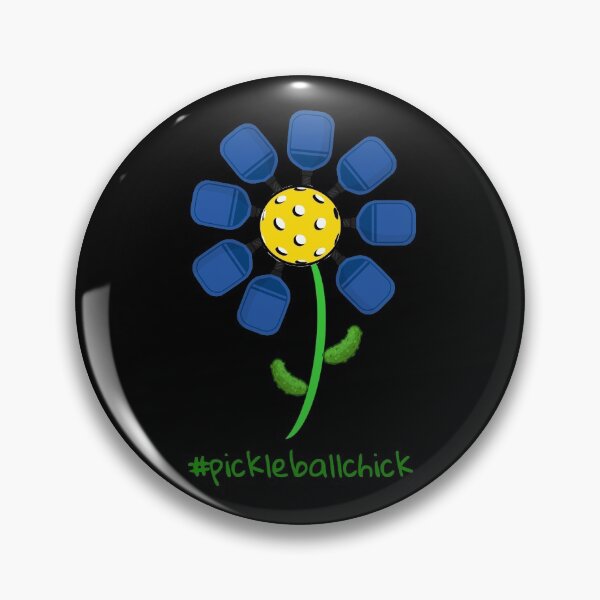Item preview, #pickleballchick adorable flower made of paddles & pickles designed and sold by Juliano-Designs.