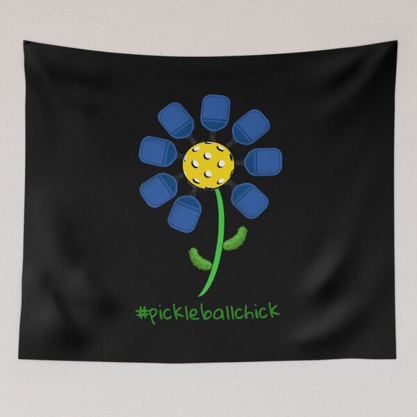 Item preview, #pickleballchick adorable flower made of paddles & pickles designed and sold by Juliano-Designs.