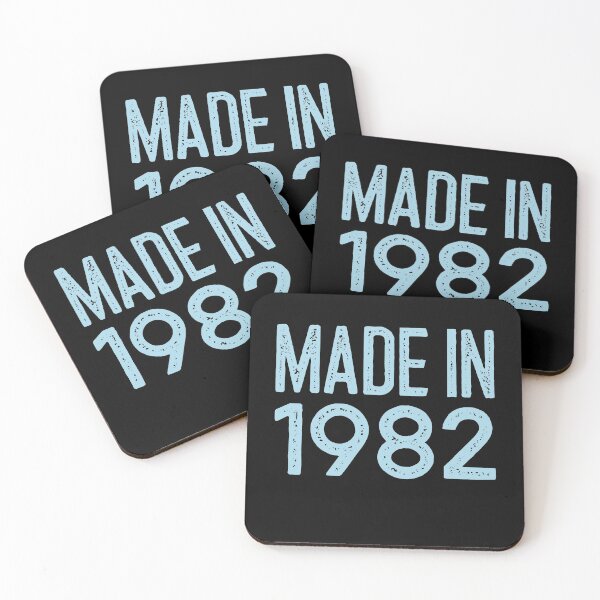 Item preview, Made in 1982 Happy Birthday Funny Gift Idea  designed and sold by Christof  Hall.