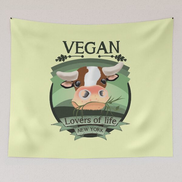 Item preview, Vegan - Lovers of life_New York (dark lettering) designed and sold by Arteria Mix.