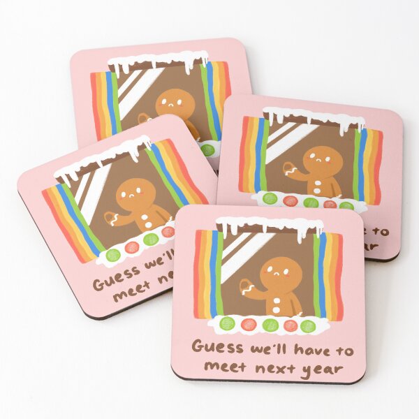 Item preview, Gingerbread man quarantined for Christmas designed and sold by mrcarrotman.