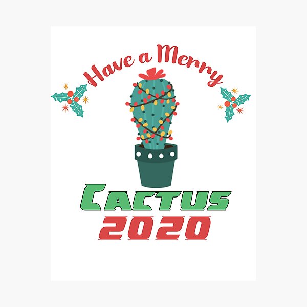 Item preview, Have a Merry Cactus | Christmas cactus | Cactus Christmas Tree| Funny Christmas t-shirts  designed and sold by ChopshopTEXT.
