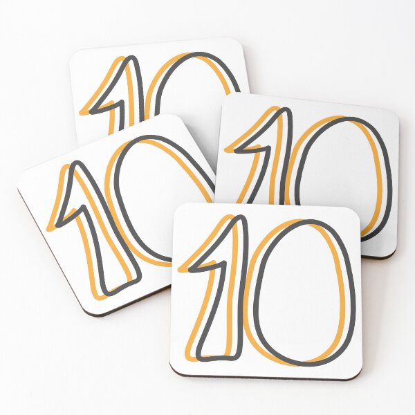 Item preview, Quirky number ten designed and sold by Artsy Corner.