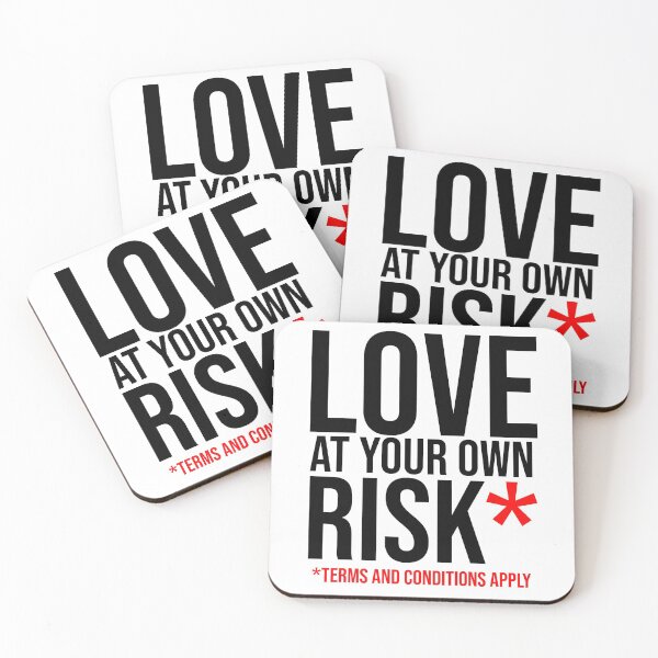 Item preview, Love at your own risk* designed and sold by rsty11.