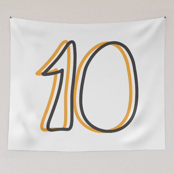 Item preview, Quirky number ten designed and sold by Artsy Corner.