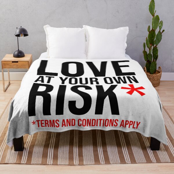 Item preview, Love at your own risk* designed and sold by rsty11.