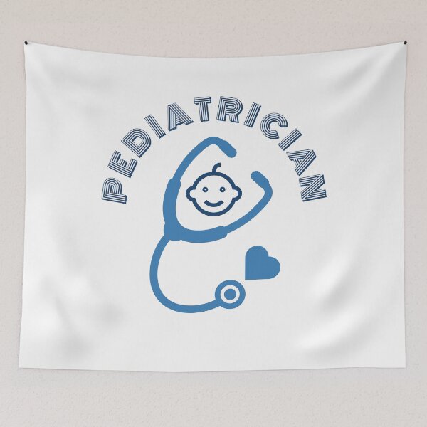 Item preview, Pediatrician, stethoscope, kids designed and sold by doctors-apparel.