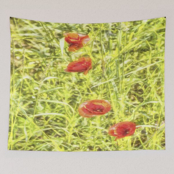 Item preview, Poppy Watercolour Art designed and sold by Londonimages.