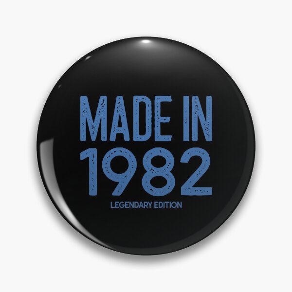 Item preview, Made in 1982 Happy Birthday Funny Gift Idea  designed and sold by Christof  Hall.